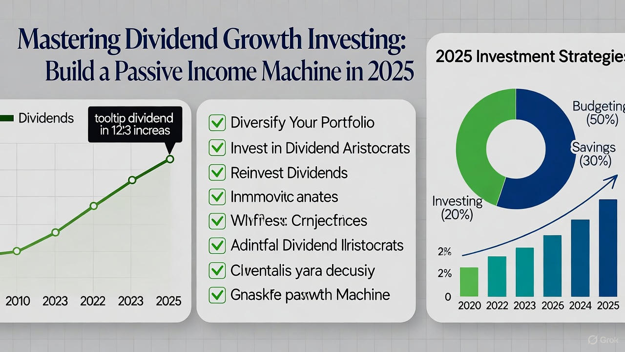 Mastering Dividend Growth Investing: Build a Passive Income Machine in 2025