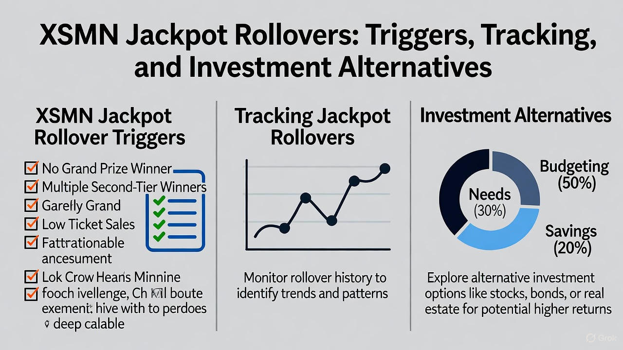 XSMN Jackpot Rollovers: Triggers, Tracking, and Investment Alternatives