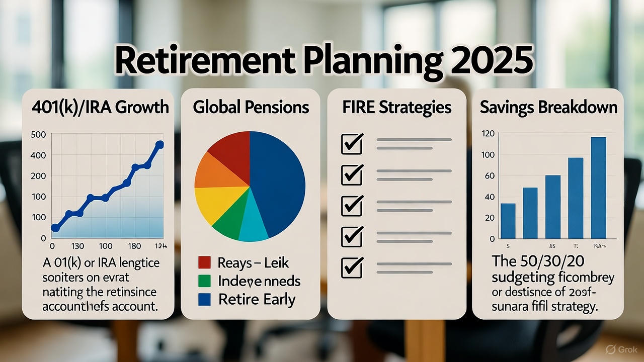 Retirement Planning in 2025: From 401(k)/IRA to Global Pensions and FIRE Strategies