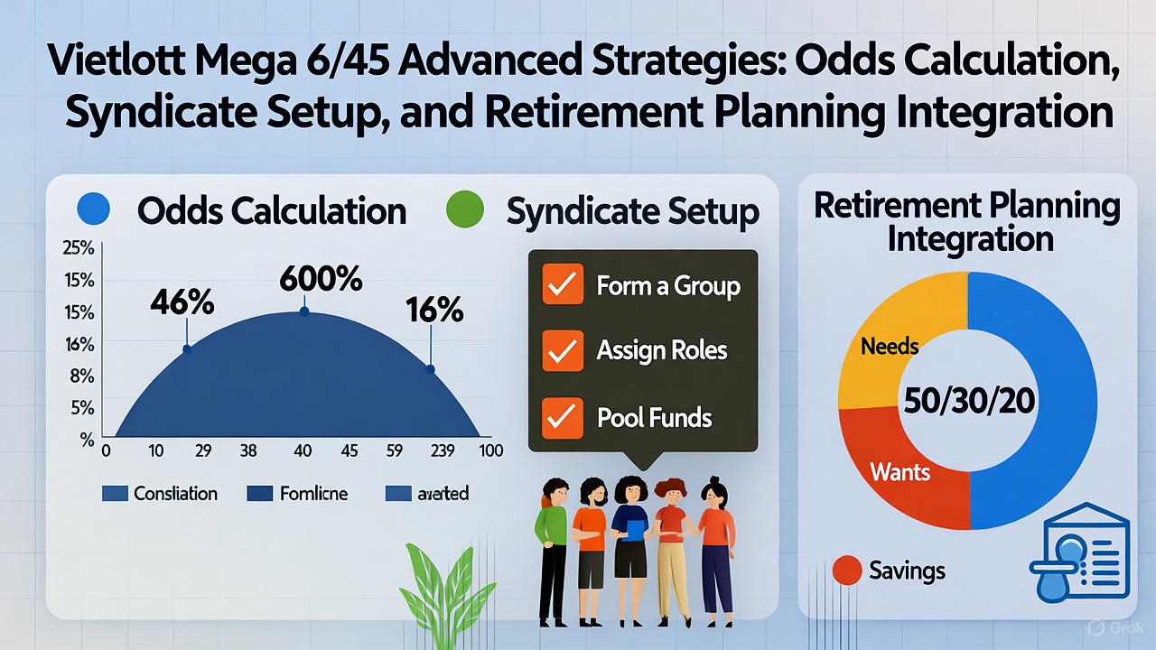 Vietlott Mega 6/45 Advanced Strategies: Odds Calculation, Syndicate Setup, and Retirement Planning Integration